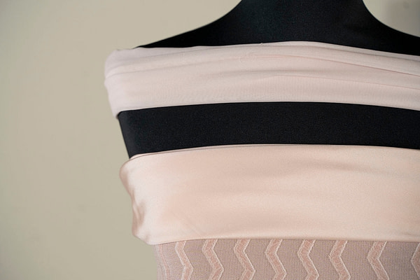 Tissu Couture Drap Rose pétale en Soie