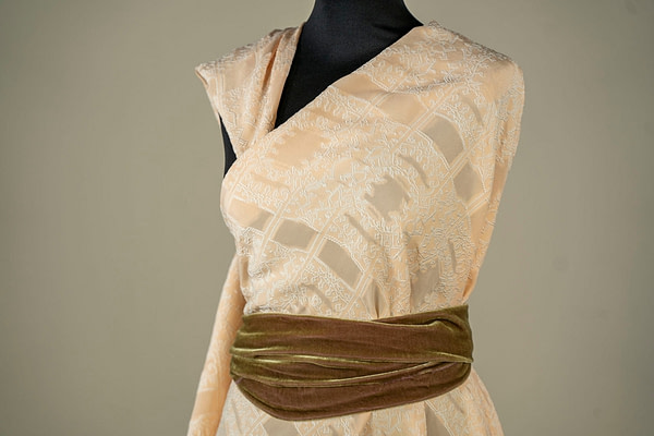 Tissu Couture Ethnique Jacquard UN001367