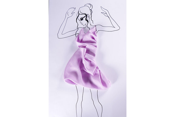Tessuto Jacquard UN001394 per Abbigliamento