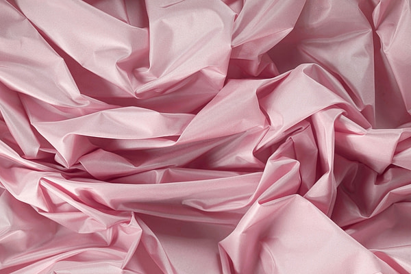 Tessuto Taffetas Baby Pink per Abbigliamento