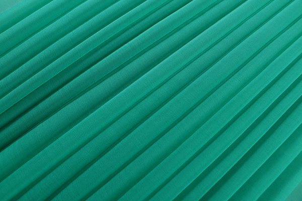 Tissu Couture Chiffon Vert drapeau en Soie