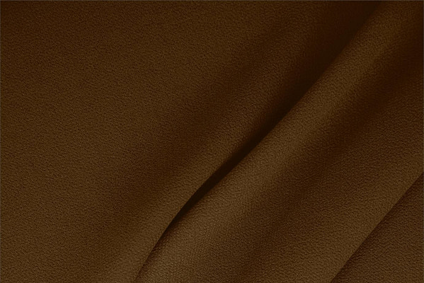 Badger Brown Wool Wool Double Crêpe Apparel Fabric