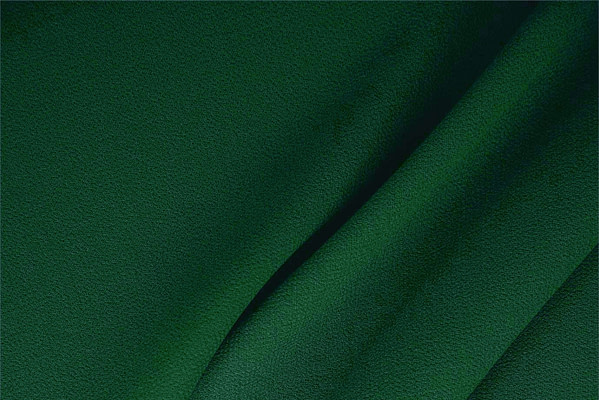 Tissu Couture Double crêpe de laine Vert laurel en Laine