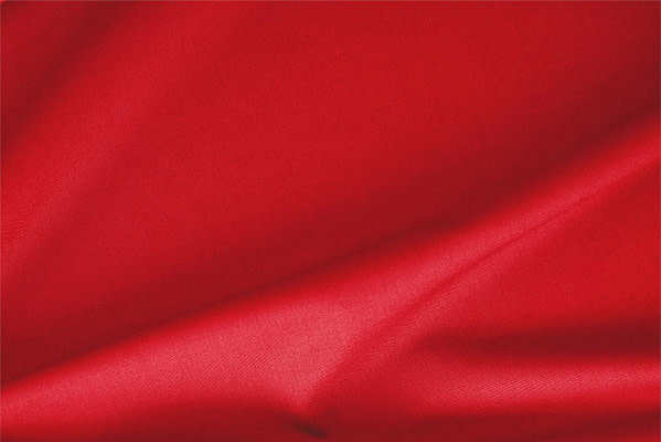 Fire Red Polyester, Stretch, Wool Gabardine Stretch Apparel Fabric