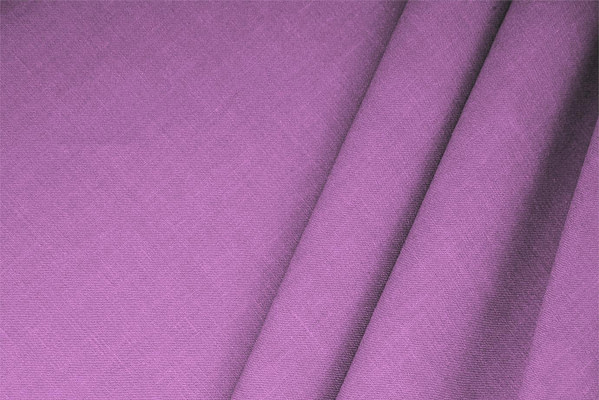 Wisteria Purple Linen, Stretch, Viscose Linen Blend Apparel Fabric