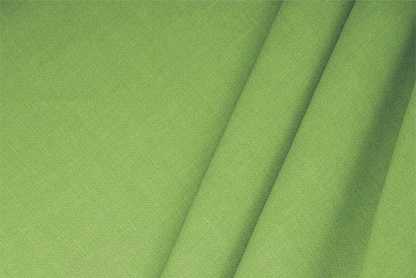 Tessuto Misto Lino Erba per Abbigliamento