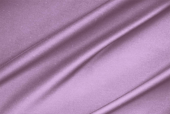 Lilac purple lightweight stretch cotton sateen fabric | new tess