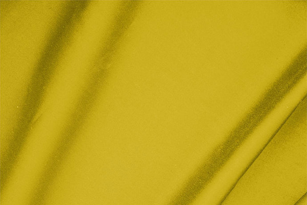 Ochre Yellow Cotton, Stretch Cotton sateen stretch Apparel Fabric