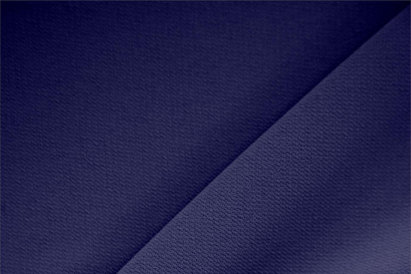 Tissu Couture Microfibre Crêpe Bleu nuit en Polyester