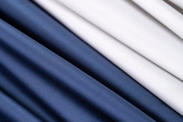 Premium quality cotton sateen stretch fabric for dressmaking