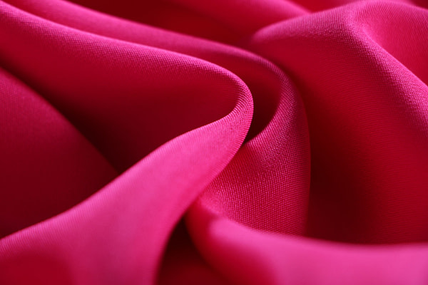 Tessuto Cady Fuxia in seta per abbigliamento