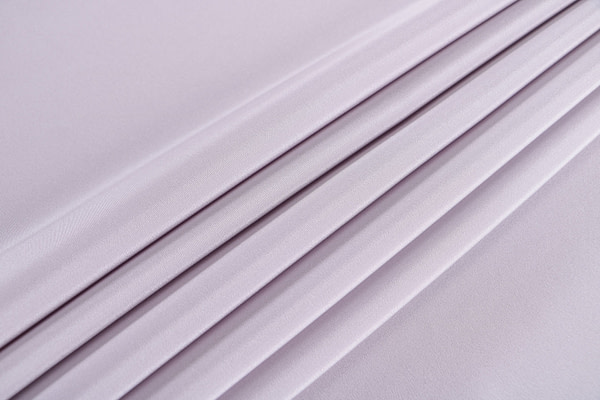 Light purple cady fabric in pure silk | new tess