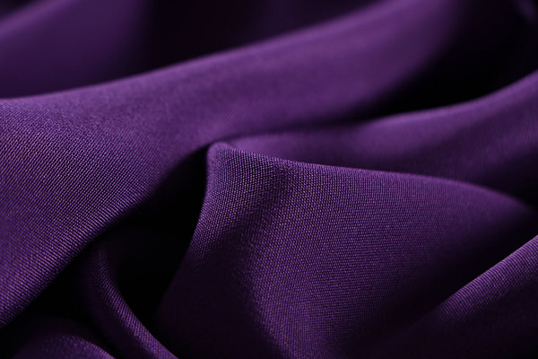 Tessuto Drap Ametista per Abbigliamento
