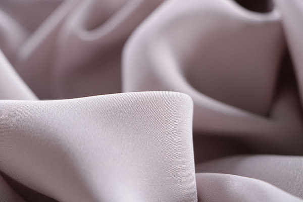 Tissu Couture Drap Argent rosée en Soie