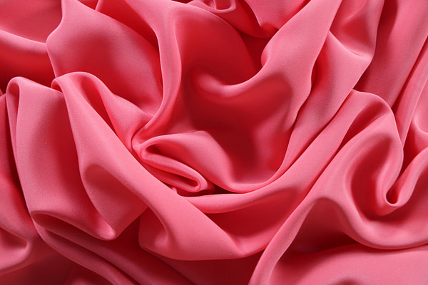 Tessuto Drap Geranio per Abbigliamento