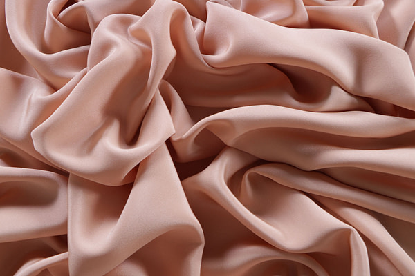 Tessuto Drap Cipria per Abbigliamento