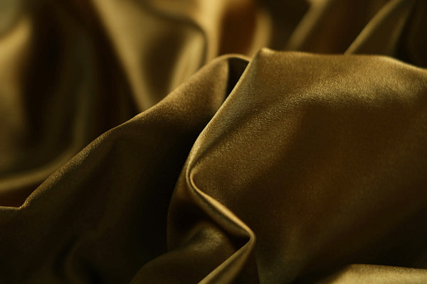 Mustard Yellow Silk Duchesse Apparel Fabric
