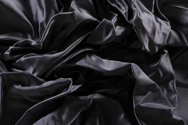 Tessuto Duchesse Acciaio per Abbigliamento