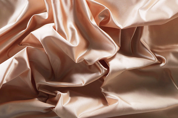 Biscuit Beige Silk Duchesse Apparel Fabric