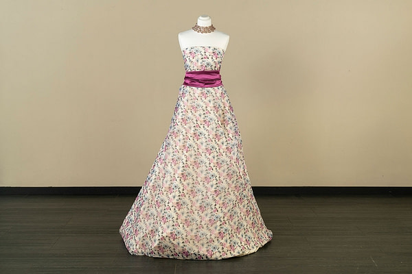 Floral silk georgette apparel fabric | new tess