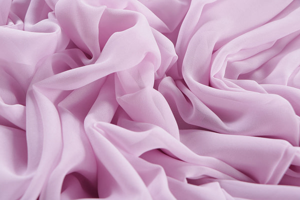 Fairy pink georgette silk fabric | new tess