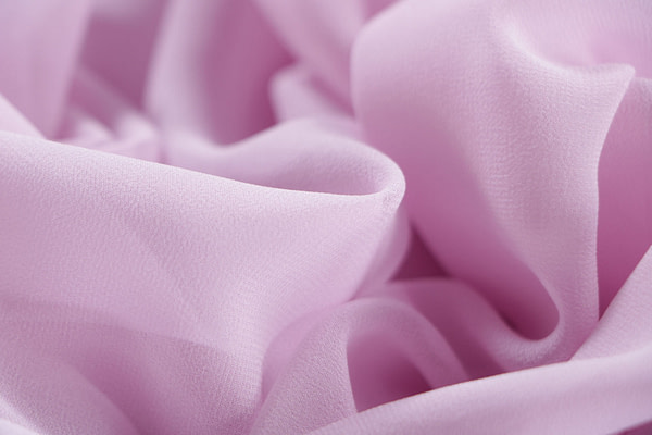 Fairy pink georgette silk fabric | new tess