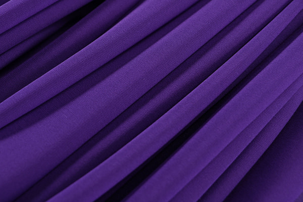 Blueberry purple georgette silk fabric | new tess