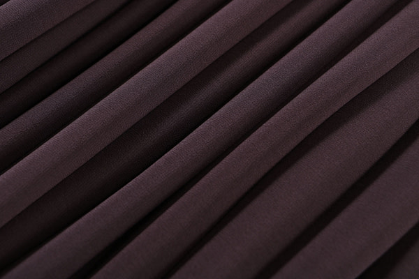 Cofee brown georgette silk fabric | new tess