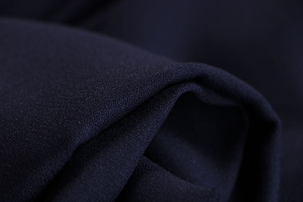 Night blue stretch wool fabric | new tess