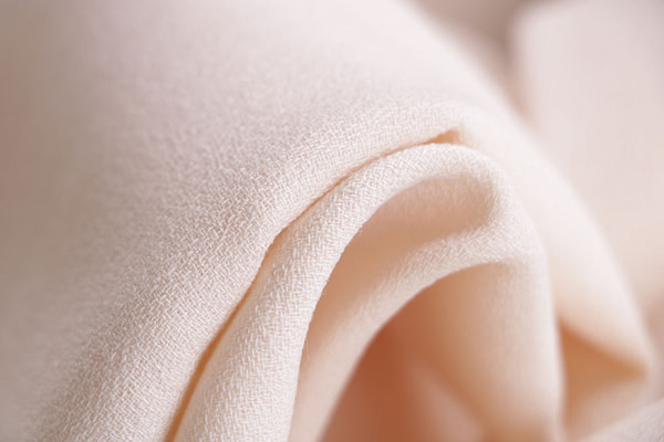 Milk white stretch wool fabric | new tess