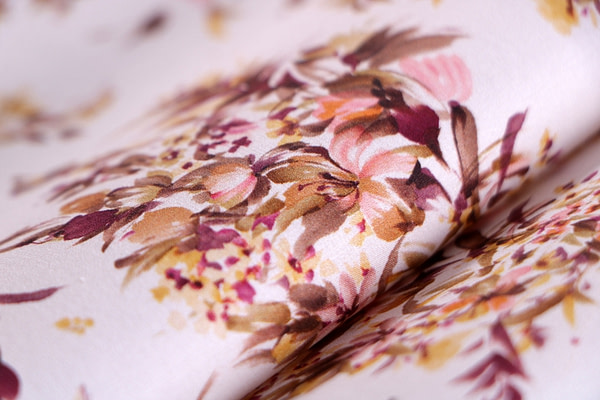 Flowers Print Apparel Fabric ST000667