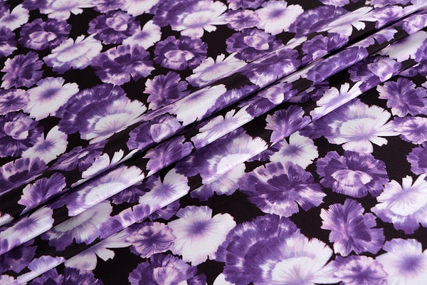 Flowers Print Apparel Fabric ST000676