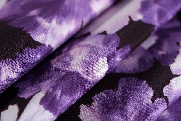Flowers Print Apparel Fabric ST000676