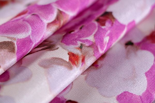Flowers Print Apparel Fabric ST000677