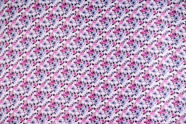 Flowers Print Apparel Fabric ST000697