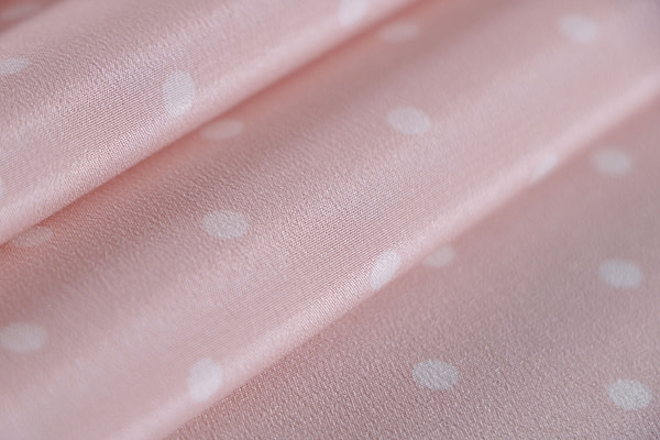 Polka dot Print Apparel Fabric ST000723