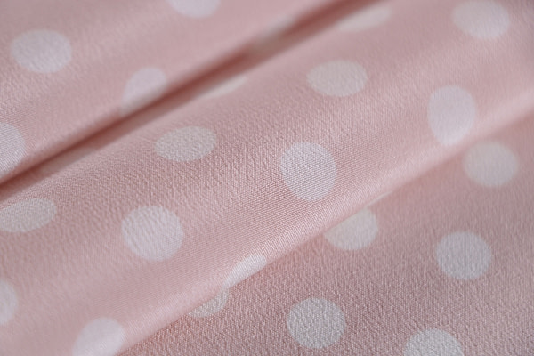 Polka dot Print Apparel Fabric ST000727