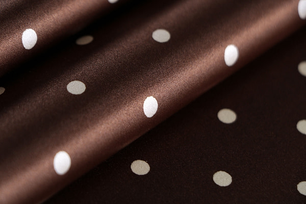 Polka dot Print Apparel Fabric ST000733