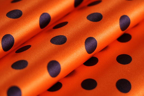 Polka dot Print Apparel Fabric ST000740