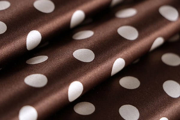 Polka dot Print Apparel Fabric ST000747