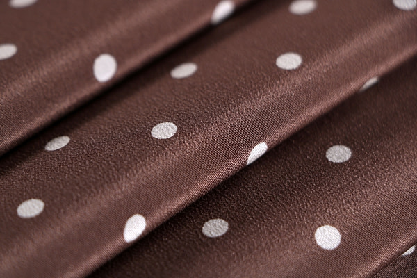 Polka dot Print Apparel Fabric ST000749