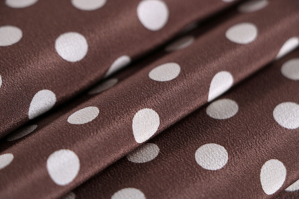 Polka dot Print Apparel Fabric ST000750