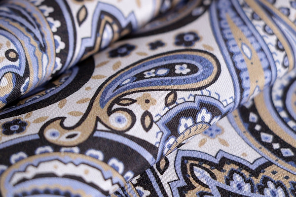 Paisley Print Apparel Fabric ST000773