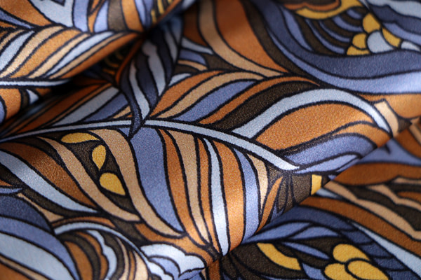 Geometric Print Apparel Fabric ST000791