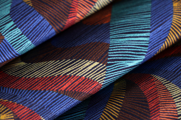 Geometric Print Apparel Fabric ST000798