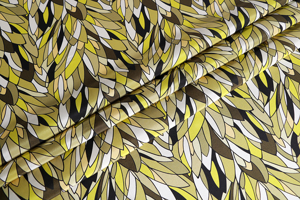 Abstract Print Apparel Fabric ST000805