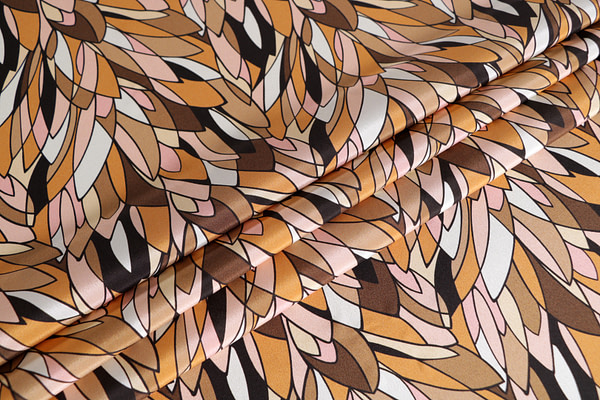 Abstract Print Apparel Fabric ST000806