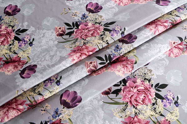 Tissu Couture Fleurs Imprimé ST000811