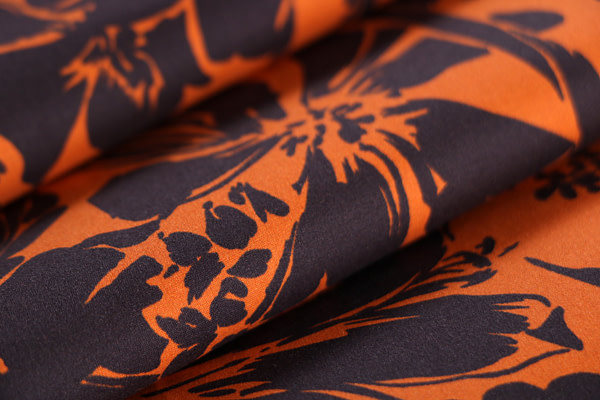 Flowers Print Apparel Fabric ST000824
