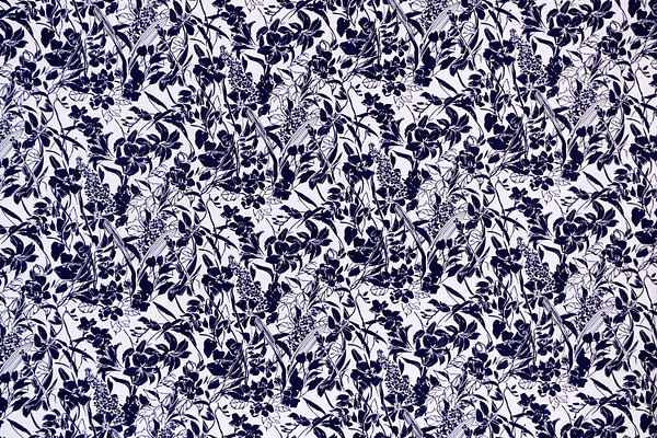 Flowers Print Apparel Fabric ST000826